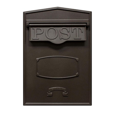 Qualarc 18 in. Bloomsbury Rear Retrieval Mailbox - Bronze Color LSF-LS05-BRZ
